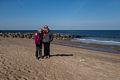 Joyce and Nancy.<br />April 2, 2015 - North end of Plum Island, Massacusetts.
