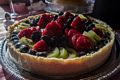 Joyce's delicious fruit torte.<br />Easter dinner.<br />April 5, 2015 - At Paul and Norma's in Tewksbury, Massachusetts.