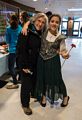 Joyce and Miranda, who had several roles in the play.<br />Miscoe Youth Theater performance of 'Cinderella'.<br />April 11, 2015 - Miscoe Hill School, Mendon, Massachusetts.