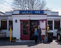 Matthew and Miranda full of ice cream.<br />April 18, 2015 - Haley's Ice Cream, Newburyport, Massachusetts.