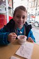 Matthew at the Gigi Gelateria.<br />April 19, 2015 - Boston, Massachusetts.