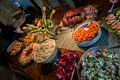 Food catered by Anita.<br />Eriks' graduation from Tufs party.<br />May 17, 2015 - At Uldis and Edite's in Manchester by the Sea, Massachusetts.