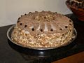 Delicious cake by Anita.<br />Eriks' graduation from Tufs party.<br />May 17, 2015 - At Uldis and Edite's in Manchester by the Sea, Massachusetts.