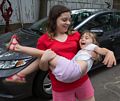 Miranda and Alina.<br />June 14, 2015 - At home in Merrimac, Massachusetts.