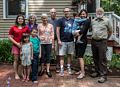Miranda, Alina, Joyce, Matthew, Baiba, Ronnie, Julian, Edgar, Gisela, Egils.<br />June 14, 2015 - At home in Merrimac, Massachusetts.