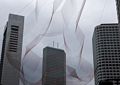 Janet Echelman's "As If It Were Already Here".<br />May 11 through October.<br />June 16, 2015 - Along the Greenway in Boston, Massachusetts.