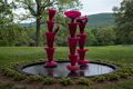 Lynda Benglis' "Pink Ladies".<br />June 17, 2015 - Storm King Arts Center, Mountainville, New York.