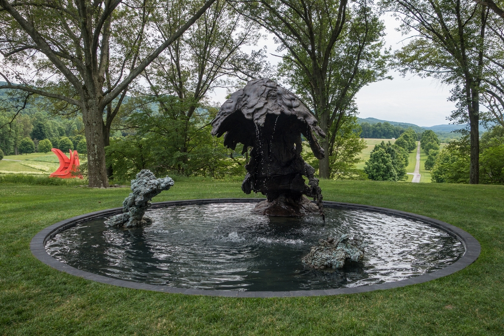 Lynda Benglis' "Crescendo".<br />June 17, 2015 - Storm King Arts Center, Mountainville, New York.