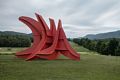 Alexander Calder's "Five Swords".<br />June 17, 2015 - Storm King Arts Center, Mountainville, New York.