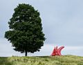 Alexander Calder's "Five Swords".<br />June 17, 2015 - Storm King Arts Center, Mountainville, New York.
