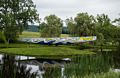 Roy Lichtenstein's "Mermaid".<br />June 17, 2015 - Storm King Arts Center, Mountainville, New York.