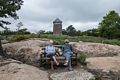 Baiba and Ronnie at the top.<br />June 18, 2015 - Bear Mountain, New York.