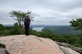 Joyce contemplating the view.<br />June 18, 2015 - Bear Mountain, New York.