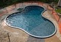 Brand new pool seen from the deck.<br />Matthew's birthday celebration.<br />July 5, 2015 - At Carl and Holly's in Mendon, Massachusetts.