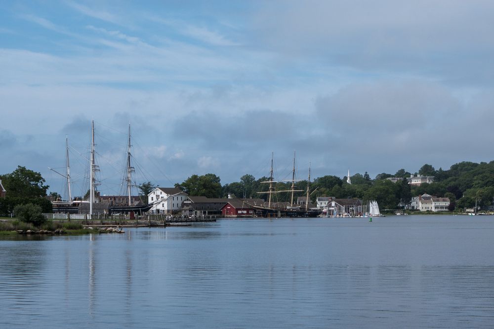 July 13, 2015 - Mystic Seaport in Mystic, Connecticut.
