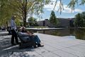 Baiba, Ronnie, and Joyce.<br />Aug. 15, 2015 - At The Clark Museum in Williamstown, Massachusetts.