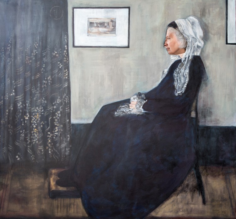 Whistler's mother looks a lot like Joyce.<br />Aug. 15, 2015 - At The Clark Museum in Williamstown, Massachusetts.