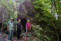 Ronnie, Baiba, and Joyce on Northrup Trail.<br />Aug. 16, 2015 - Mount Greylock State Reservation, Massachusetts.