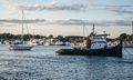 Boats on the Merrimack River.<br />Aug. 24, 2015 - Newburyport, Massachusetts.