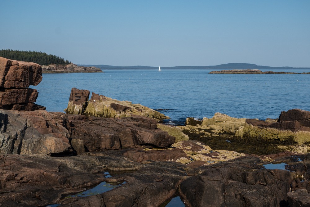 View from Thunder Hole.<br />Sept. 16, 2015 - Acadia National Park, Mt. Desert Island, Maine.