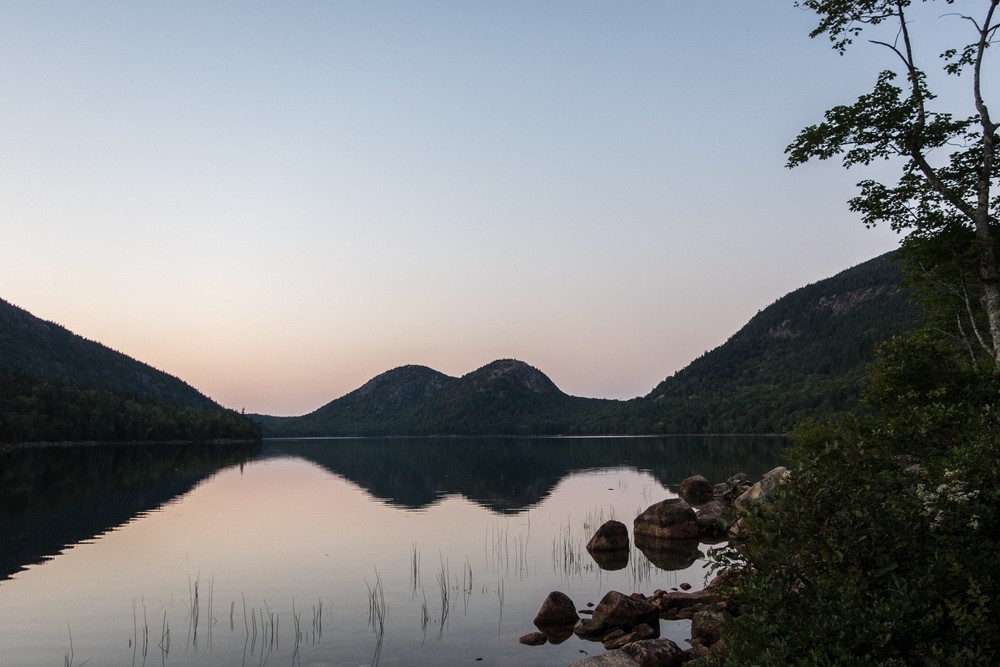 Bubbles over Jordan Pond.<br />Sept. 16, 2015 - Acadia National Park, Mt. Desert Island, Maine.