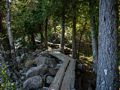 Joyce on Jordan Pond Path.<br />Sept. 17, 2015 - Acadia National Park, Mt. Desert Island, Maine.