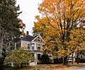 Our house from across the street.<br />Oct. 23, 2015 - At home in Merrimac, Massachusetts.