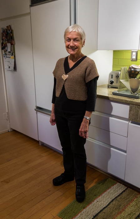 Baiba.<br />Nov. 1, 2015 - At Ron and Baiba's in Baltimore, Maryland.