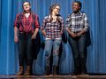 The three narrators (Francine on right).<br />A performance of 'Charlotte's Web'.<br />Nov. 7, 2015 - Miscoe Hill Middle School, Mendon, Massachusetts.