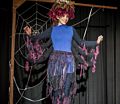 Abby as Charlotte the spider.<br />A performance of 'Charlotte's Web' at the Miscoe Hill Middle School.