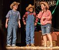 Homer, Lurvy, and Fern.<br />A performance of 'Charlotte's Web' at the Miscoe Hill Middle School.