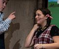 Fern with John, her father.<br />A performance of 'Charlotte's Web' at the Miscoe Hill Middle School.