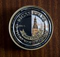 A can of sprats from Riga.<br />A neighbor got it at a local supermarket.<br />Nov. 30, 2015 - At home in Merrimac, Massachusetts.