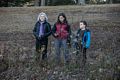 Joyce, Miranda, and Matthew looking at the Merrimack River.<br />Dec. 5, 2015 - Maudslay State Park, Newburyport, Massachusetts.