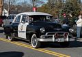 The Donut Shop Inspector's patrol car.<br />Santa Parade.<br />Dec. 6, 2015 - Merrimac, Massachusetts.