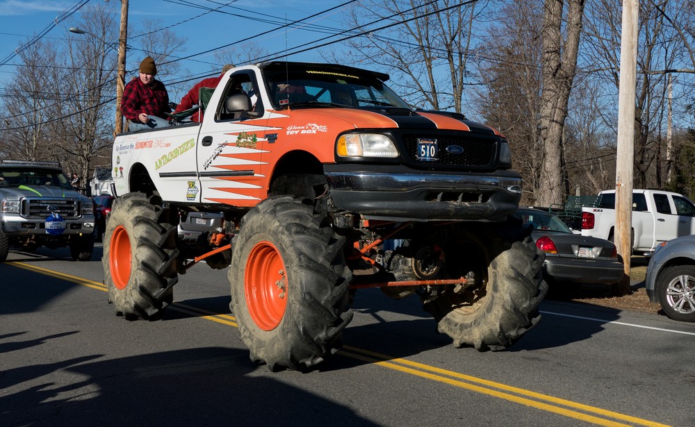 Santa Parade.<br />Dec. 6, 2015 - Merrimac, Massachusetts.