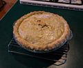 Joyce's pork pie for Paul, who just had back surgery.<br />Dec. 21, 2015 - At home in Merrimac, Massachusetts.