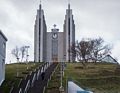 Akureyri Lutheran Church.<br />May 26, 2015 - Akureyri, Iceland.