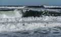 Surf after the storm.<br />Jan. 24, 2016 - Parker River National Wildlife Refuge, Plum Island, Massachusetts.