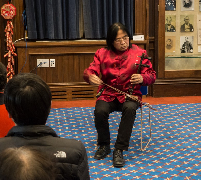 Chinese New Year celebration at the public library.<br />Feb. 13, 2016 - Andover, Massachusetts.