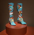 Native Fashion Now.<br />Feb. 14, 2016 - At the Peabody Essex Museum in Salem, Massachusetts.