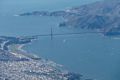 Golden Gate Bridge.<br />On way to Medford, Oregon.<br />Feb. 15, 2016 - Over San Francisco Bay, California.