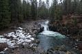 Lower Falls, McCloud River.<br />Feb. 17, 2016 - McCloud, California.