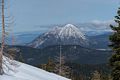 Black Butte.<br />Feb. 20, 2016 - Castle Lake, Northern California.
