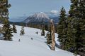 Black Butte.<br />Feb. 20, 2016 - Castle Lake, Northern California.