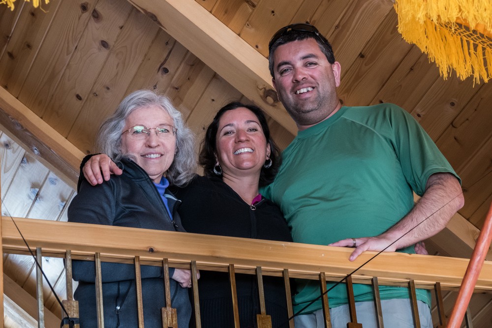 Joyce, Melody and Sati.<br />Le Shahlet.<br />Feb. 22, 2018 - McCloud, California.