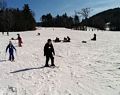 Miranda on her 2nd day on skis.<br />Feb. 28, 2016 - Wachusett Mountain, Massachusetts.