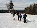 Egils, Holly, Matthew, and Miranda.<br />March 5, 2016 - Mount Wachusett Ski Area, Massachusetts.