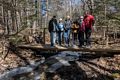 Fred, Moe, Carol, Joyce, Nancy, and John.<br />March 20, 2016 - Blair Woodlands Natural Area, Campton, New Hampshire.