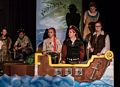 Miranda and other cast members.<br />Miscoe Hill Youth Theater's Peter Pan.<br />April 9, 2016 - Miscoe Middle School, Mendon, Massachusetts.